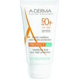Aderma - Fluide Matifiant - Zonnebrandcrème - SPF50+ - 40ml