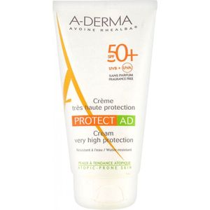 A-DERMA - PROTECT AD - Zonnecrème - SPF50+ - Voor Gevoelige Huid
