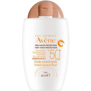 Eau Thermale Avène - Minerale Fluide Getint SPF50 - Zonnebrand - 50ml