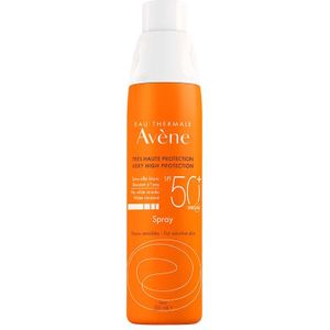 Avène Zon Protector Spray Solaire Haute Sensitive Avene Spf 50+ - Zonnebrand  - 200 ml