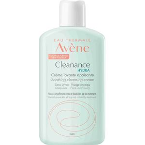Avène - Cleanance Hydra - Reinigingscrème - 200 ml - Voor Geirriteerde Huid