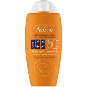 Avène - Solaires Très Haute Bescherming Crème SPF 50+ - 100ml - Fluide Sport