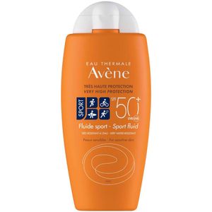 Avène Lotion voor Sporters Solaire Haute Avene Spf 50+ - Zonnebrand  - 100 ml