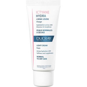 Ducray - Ictyane - Hydraterende Crème - 40 ml - Voor Normale en Droge Huid