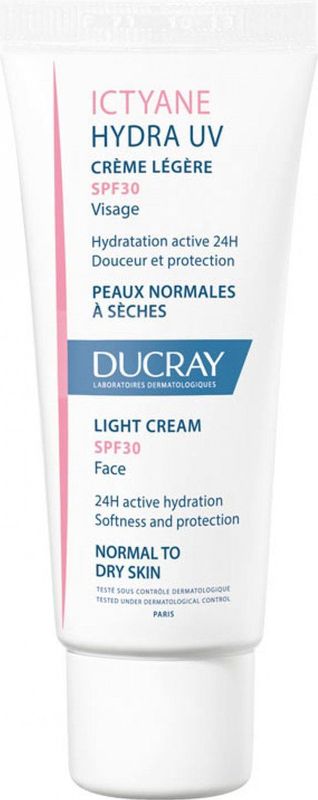 Ducray - Ictyane - Lichte Crème - SPF 30 - 40 ml
