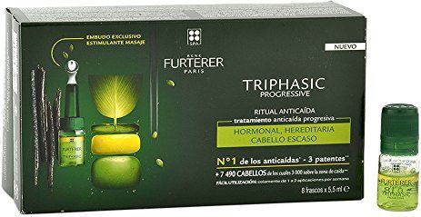 René Furterer - Triphasic Progressive - Haargroeimiddel - 8 x 5,5 ml