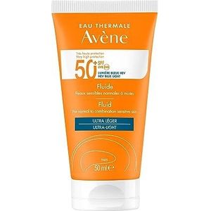 Avene - Zonnebrandmiddel - Voor Gevoelige Huid - Vloeistof - Dermocosmetica