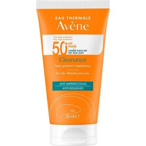 Avène Zon Cleanance Emulsie SPF50+ - Zonnebrand - 50ml