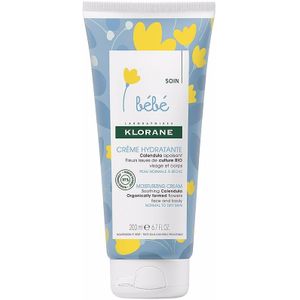 Klorane Bébé vochtinbrengende crème, 200 ml