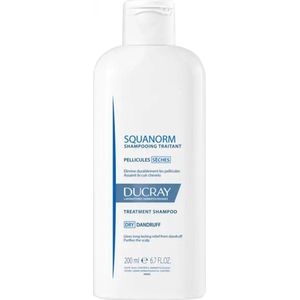 Ducray Squanorm Shampooing Antipelliculaire Sèches Shampoo Droge Schilfers 200ml