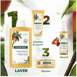 Klorane - Mango Nourishing Shampoo - Shampoo - 400 ml - Voor Droog Haar