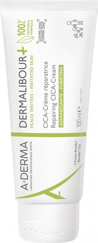 A-Derma - Dermalibour+ - Zuiverende Herstellende Cica-Crème - 100 ml