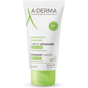 A-Derma Universal Cream Universele Crème met Hyaluronzuur 150 ml