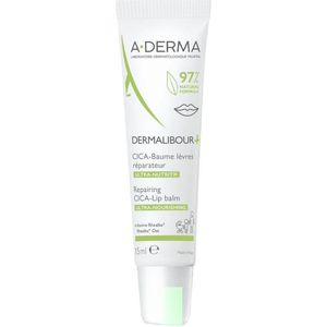 A-Derma - Dermalibour+ - Lippenbalsem - 15 ml