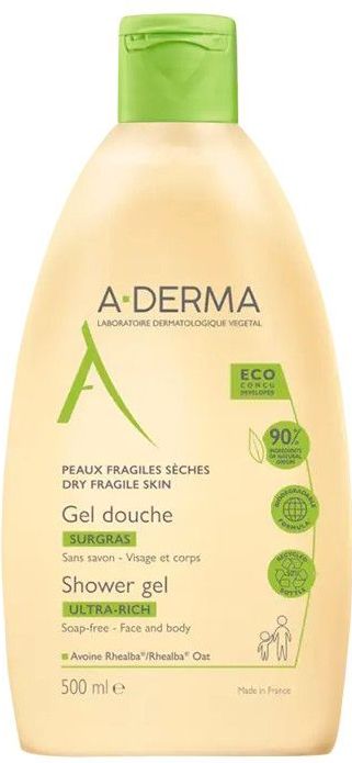 Douchegel A-Derma Ultra Rich 500 ml (1 Stuks)