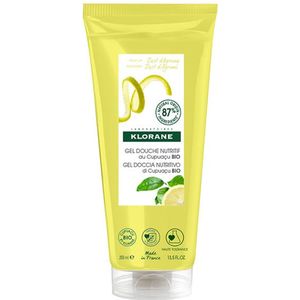 Klorane - Zeste van Citrusvruchten - Douchegel - Vegan - Biologisch Afbreekbaar