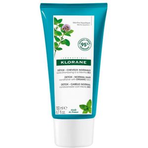 Klorane Detox - Normaal Haar Organic Mint Conditioner 150 ml