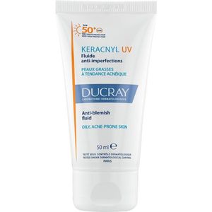 DUCRAY - Keracnyl SPF50 - Zonnebrandcrème - 50 ml - Geurvrij - Hypoallergeen