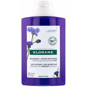 Klorane - Duizendguldenkruid - Shampoo - Blauwachtig - BIO