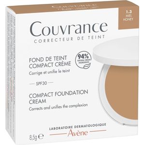 Avène - Couvrance Fond de Teint Compact Crème - Miel - 8.5gr
