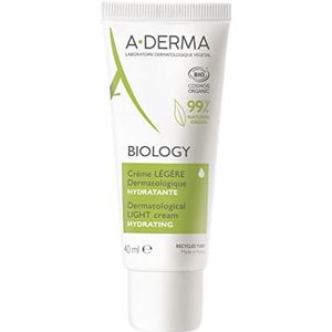 A-Derma Biology Lichte Hydraterende Crème voor Normale tot Gemengde Huid 40 ml