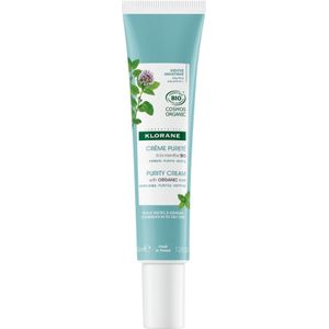 Klorane - Aquatic Munt - Gezichtscrème - Groen - 40 ml