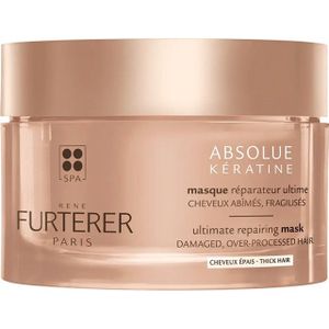 René Furterer Absolue Kératine Ultiem Herstellend Masker - Dik Haar Haarmasker 200ml