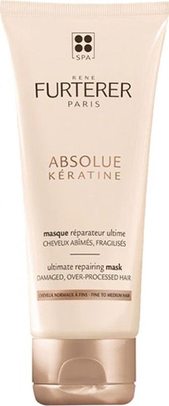 Rene Furterer - Absolute Keratine - Haarmasker - 100ml - Natuurlijke Ingrediënten
