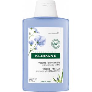 Klorane - Volume Shampoo - 200 ml - Organic Flax