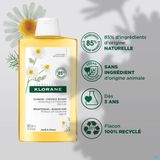 Klorane - Chamomile - Shampoo - Blond Haar - 200 ml