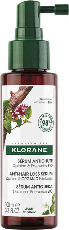 Klorane - Capilaire Serum Quinine - Haaruitval - 100 ml - Natuurlijke ingrediënten