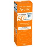 Avène Unscented Cream Spf 50+ - Zonnebrand - 50 ml