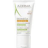 A-DERMA - EXOMEGA CONTROL - Jeukwerende Emolliërende Crème - 360° Effectiviteit - 95% Natuurlijke Ingrediënten