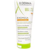 A-DERMA - EXOMEGA CONTROL - Jeukwerende Emolliërende Crème - 95% Natuurlijke Ingrediënten