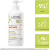 A-DERMA - EXOMEGA CONTROL - Jeukwerende Emollïerende Melk - 95% Natuurlijke Ingrediënten