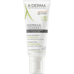 A-Derma Exomega Allergo Allergo hydraterende crème ter versterking van de huidbarrière bij gevoelige huid 200 ml