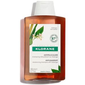 Klorane - Evenwichtsherstellende Antiroos Shampoo - Galanga - 400ml