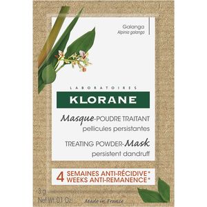 Klorane - Galanga - Haarmasker - Tegen Roos - 8x3 g