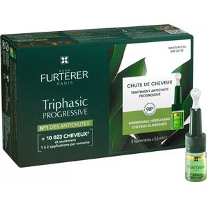 Rene Furterer Triphasic Progressive Ritual - Anti Caída - 8 X 5,5 Ml