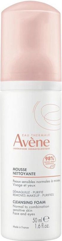 Avène Soins Essentiels Mousse Nettoyante 50ml