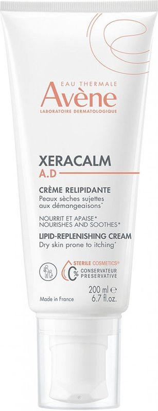Avène - XeraCalm A.D Crème - 200ml - Voor Zeer Droge Huid - Geurvrij