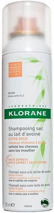 Klorane Dry Shampoo With Oat Milk - Tint