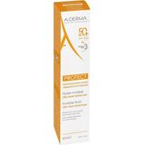 A-Derma - Protect Onzichtbare Zonnefluid Gezicht - SPF50+ - 40ml