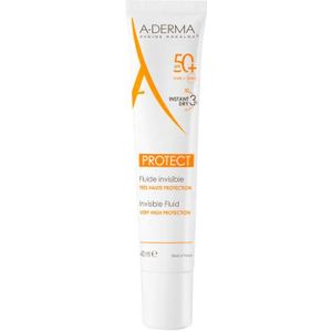 Gezichtszonnecrème A-Derma Protect Fluide Invisible SPF 50+ (40 ml)