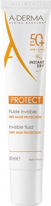 A-Derma - Protect Onzichtbare Zonnefluid Gezicht - SPF50+ - 40ml
