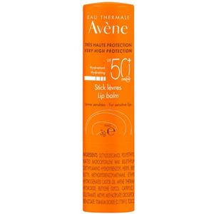 Avène - Solaires Stick Lip Balm - SPF50+ - 3gr - Hoge Bescherming Voor Lippen
