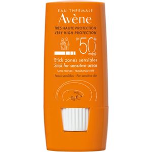 Avène - Solaires Très Haute Protection - SPF 50+ Stick Gevoelige Zones - 8gr