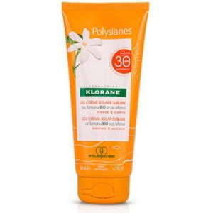 Klorane Polysianes Sublime Spf30 Sun Cream Gel - Zonnebrand - 200 ml