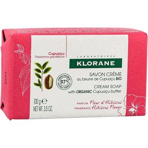 Klorane Hibiscusbloesem zeep 100 g