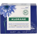 Klorane - Gezicht Korenbloem Nacht Hydra Bad - 50ml - Hydraterende Nachtverzorging